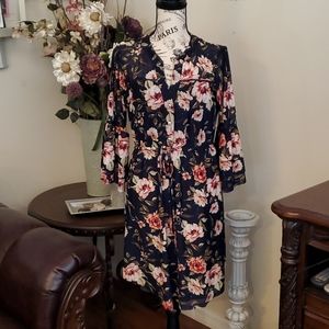 Siren Lily Floral Maternity dress